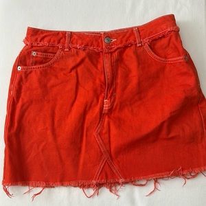 🧡ORANGE SKIRT🧡